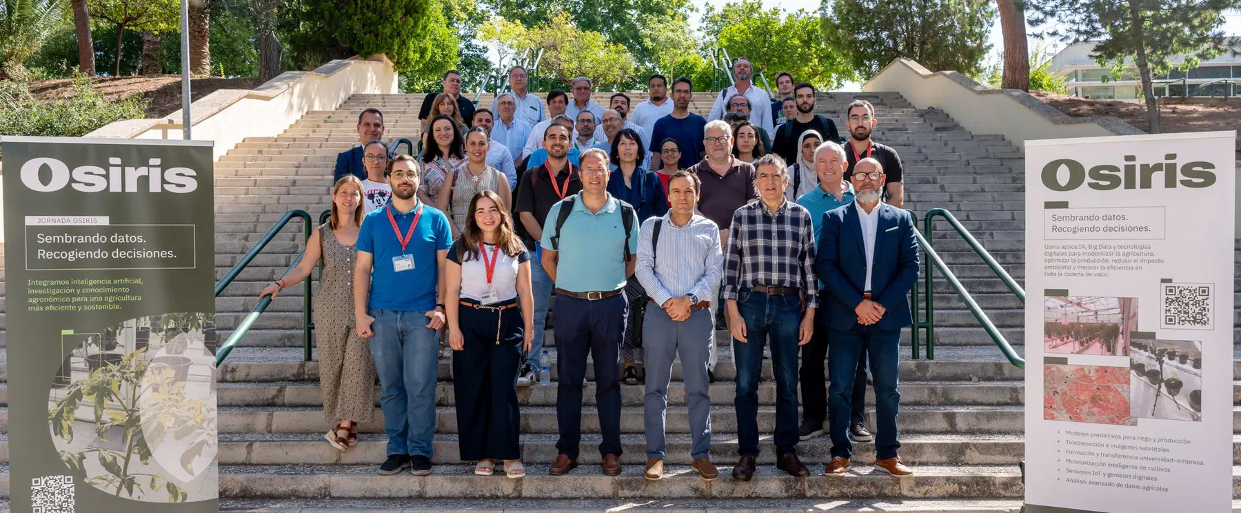 Asistentes y ponentes de la Jornada Osiris en la Universidad de Murcia
