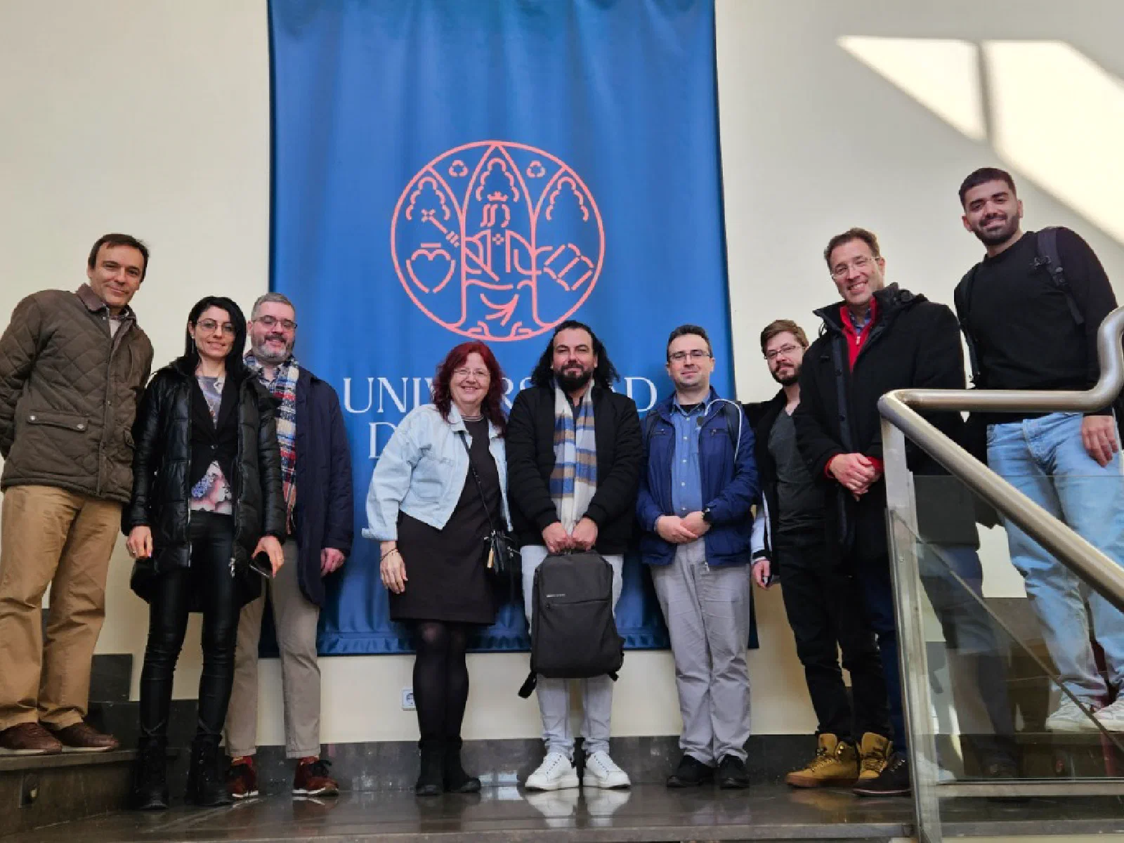 Visita delegación Unibit